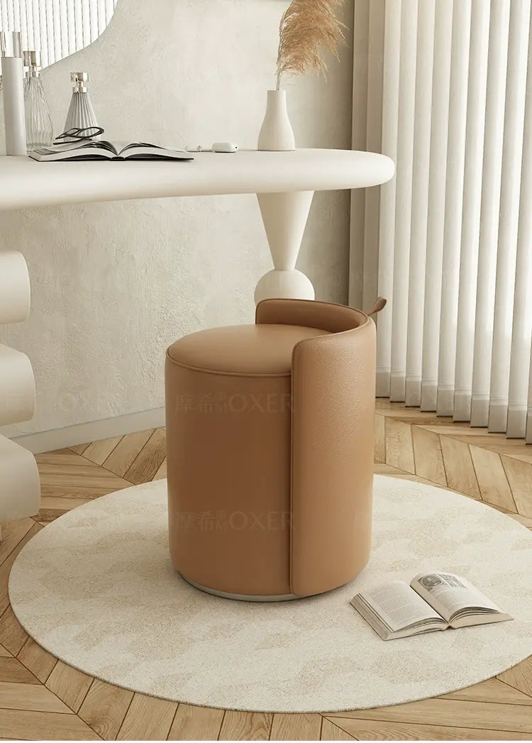 MOXER Nishikawa Elegant Luxury Swivel Makeup Chair from MOXER