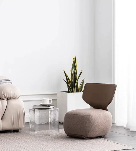MOXER Shinju Light Luxury Nordic Recliner Chair from MOXER