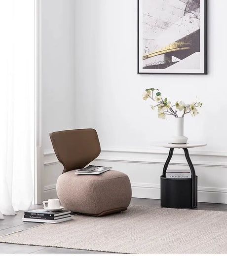 MOXER Shinju Light Luxury Nordic Recliner Chair from MOXER