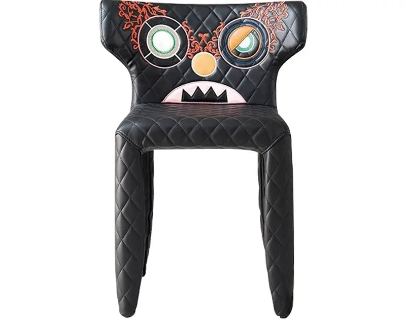 MOXER Valentina Chic Minimalist Leather Dining Chair from MOXER