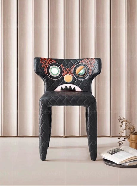 MOXER Valentina Chic Minimalist Leather Dining Chair from MOXER