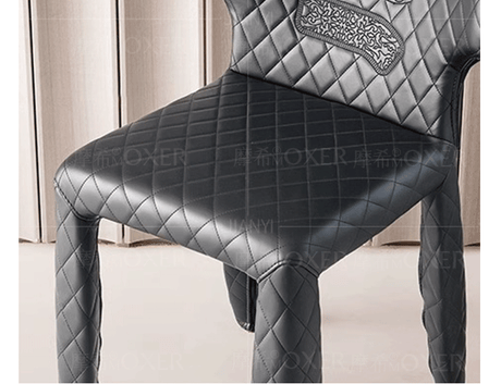 MOXER Valentina Chic Minimalist Leather Dining Chair from MOXER