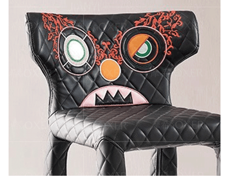 MOXER Valentina Chic Minimalist Leather Dining Chair from MOXER