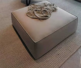MOXER Zafira Elegant Frosted Sofa Stool from MOXER