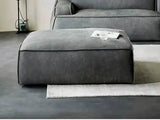 MOXER Zafira Elegant Frosted Sofa Stool from MOXER
