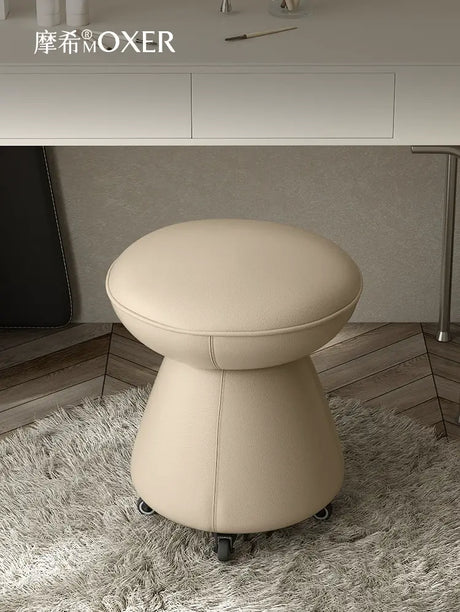 MOXER Zephyra Luxurious Swivel Makeup Stool from MOXER