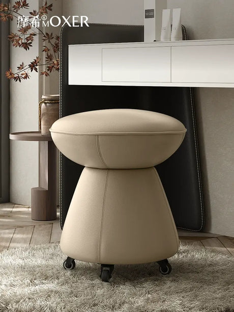 MOXER Zephyra Luxurious Swivel Makeup Stool from MOXER