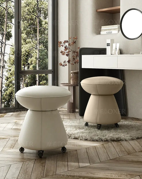 MOXER Zephyra Luxurious Swivel Makeup Stool from MOXER