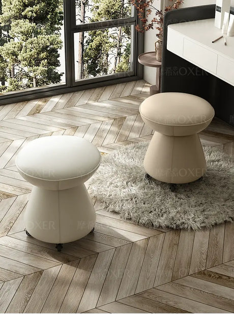 MOXER Zephyra Luxurious Swivel Makeup Stool from MOXER