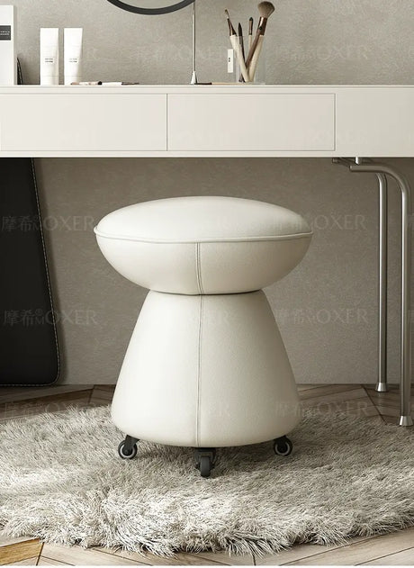 MOXER Zephyra Luxurious Swivel Makeup Stool from MOXER