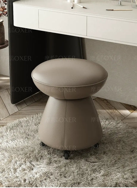 MOXER Zephyra Luxurious Swivel Makeup Stool from MOXER