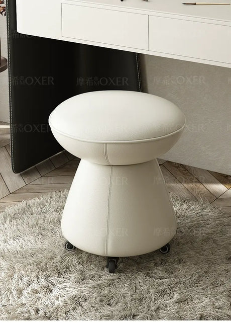 MOXER Zephyra Luxurious Swivel Makeup Stool from MOXER