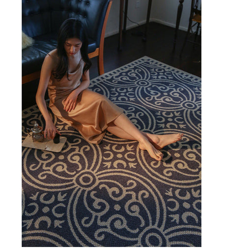 MOXI Araceli Antique Soft Wool Carpet - Living Room & Study Decor from MOXI