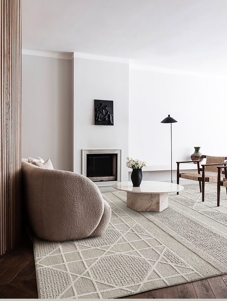 MOXI Aurelia Exquisite Handmade Carpet for Bedroom from MOXI