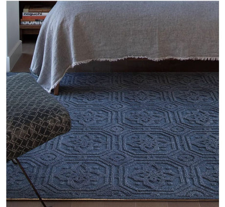 MOXI Calliope Classic Retro Blue Handmade French Villa Bedroom Decor from MOXI