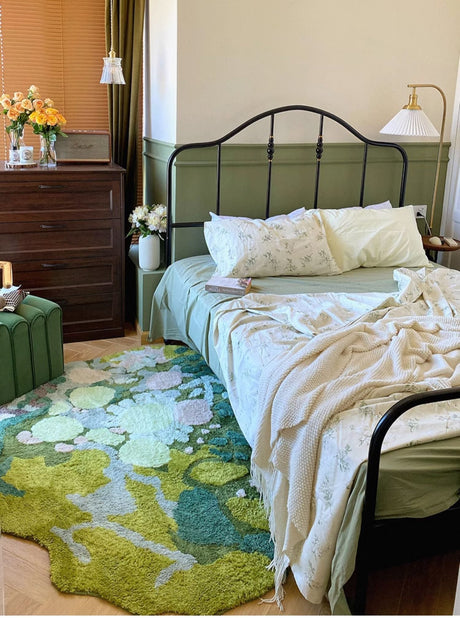 MOXI Elowen Plush Eco-Friendly Round Carpet from MOXI