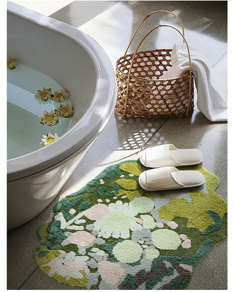 MOXI Elowen Plush Eco-Friendly Round Carpet from MOXI