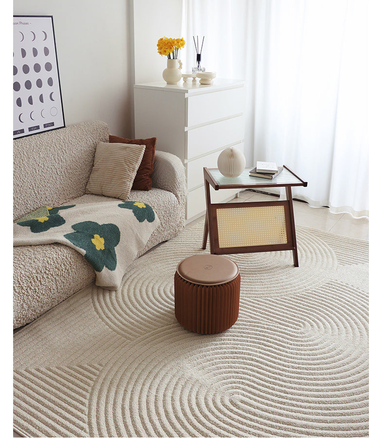 MOXI Elowen Plush Eco-Friendly Round Carpet from MOXI
