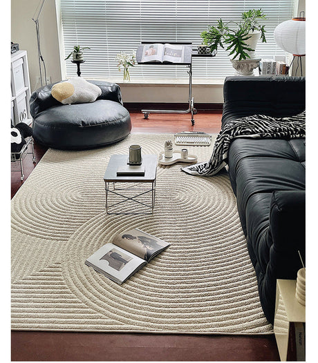 MOXI Elowen Plush Eco-Friendly Round Carpet from MOXI