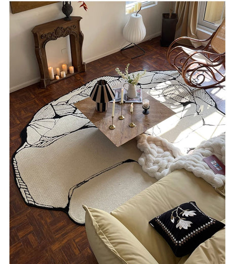 MOXI Elowen Plush Eco-Friendly Round Carpet from MOXI