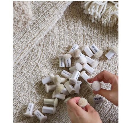 MOXI Hikaru Minimalist Coffee Table Edge Blanket Carpet from MOXI