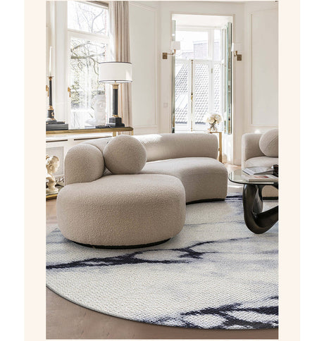 MOXI Isola Round Retro Villa Advanced Carpet High Quality Style from MOXI