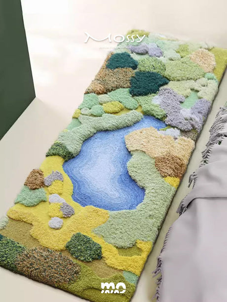 MOXI Isolde Chic Handmade Coffee Table Carpet from MOXI