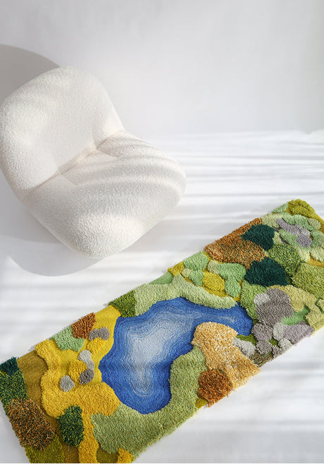 MOXI Isolde Chic Handmade Coffee Table Carpet from MOXI