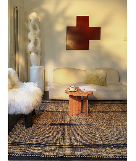 MOXI Isolde Handmade Zero Glue Water Imported French Carpet Living Room Yellow Luxe from MOXI