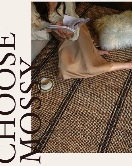 MOXI Isolde Handmade Zero Glue Water Imported French Carpet Living Room Yellow Luxe from MOXI