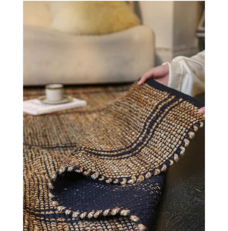 MOXI Isolde Handmade Zero Glue Water Imported French Carpet Living Room Yellow Luxe from MOXI