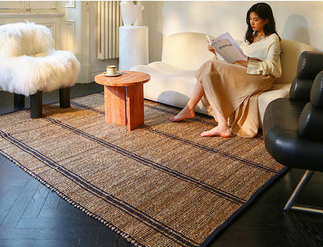MOXI Isolde Handmade Zero Glue Water Imported French Carpet Living Room Yellow Luxe from MOXI