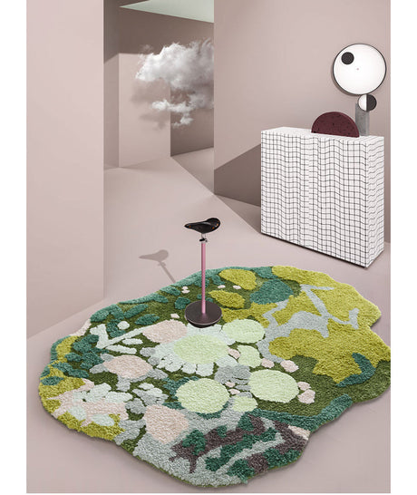 MOXI Santiago Cozy Colorful Carpet Living Room Cushion from MOXI