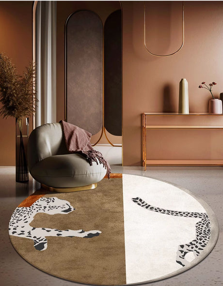 MOXI Seraphina Elegant Round Coffee Table for Princess Bedroom from MOXI
