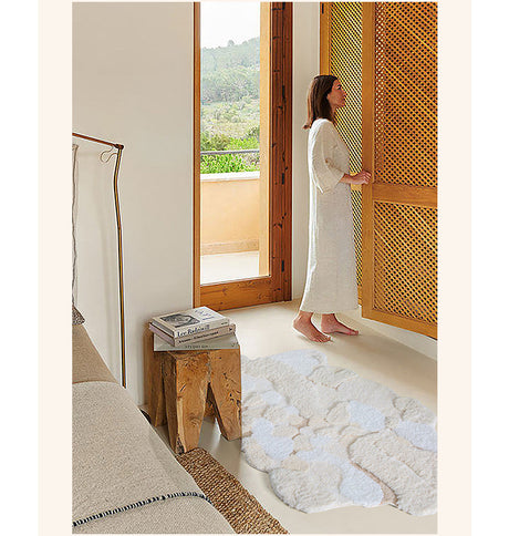 MOXI Tamsin Irregular Cozy Bed Carpet from MOXI