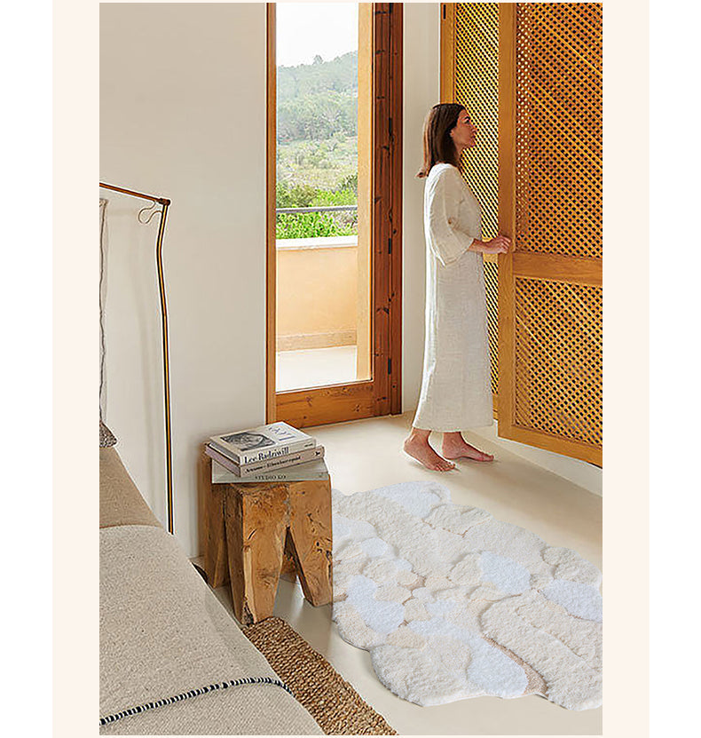 MOXI Tamsin Irregular Cozy Bed Carpet from MOXI