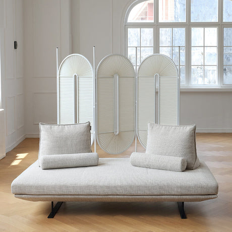 MOYU Adriano Elegant Minimalist Handrail Luxury Fabric Sofa from MOYU