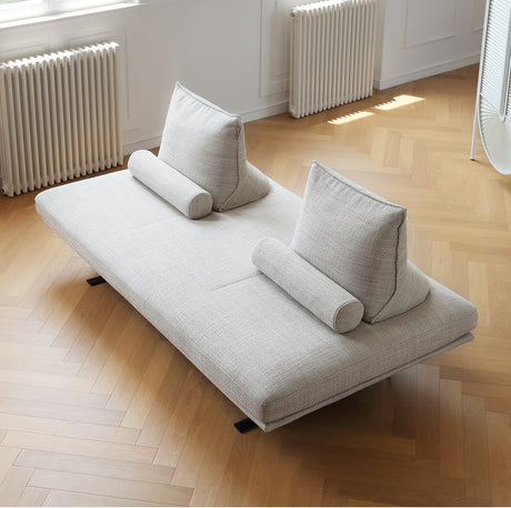 MOYU Adriano Elegant Minimalist Handrail Luxury Fabric Sofa from MOYU