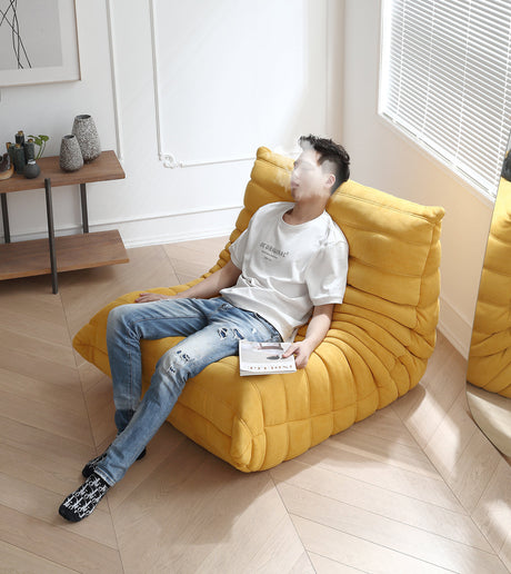 MOYU Azura Plush Velvet Arc Chair from MOYU