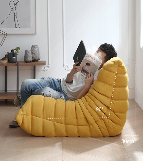 MOYU Azura Plush Velvet Arc Chair from MOYU