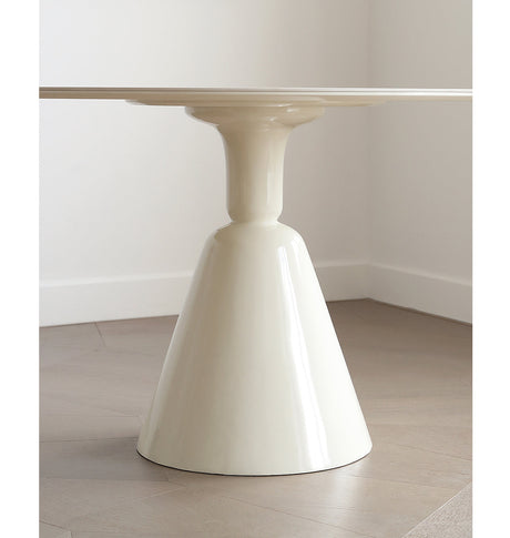 MOYU Corazon Elegant Creamy Rockboard Dining Set from MOYU