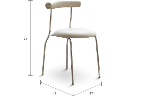MOYU Corazon Elegant Creamy Rockboard Dining Set from MOYU