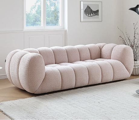 MOYU Elowen Creamy Style Marshmallow Small Apartment Sofa from MOYU