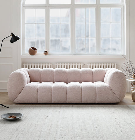MOYU Elowen Creamy Style Marshmallow Small Apartment Sofa from MOYU