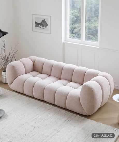 MOYU Elowen Creamy Style Marshmallow Small Apartment Sofa from MOYU