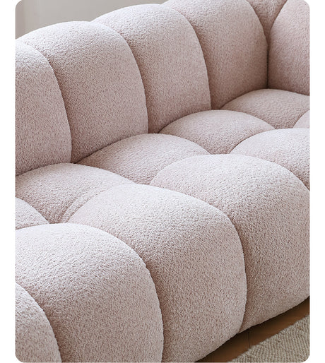 MOYU Elowen Creamy Style Marshmallow Small Apartment Sofa from MOYU