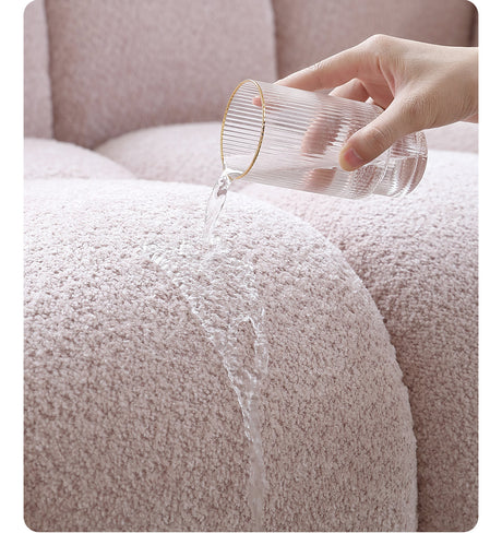 MOYU Elowen Creamy Style Marshmallow Small Apartment Sofa from MOYU