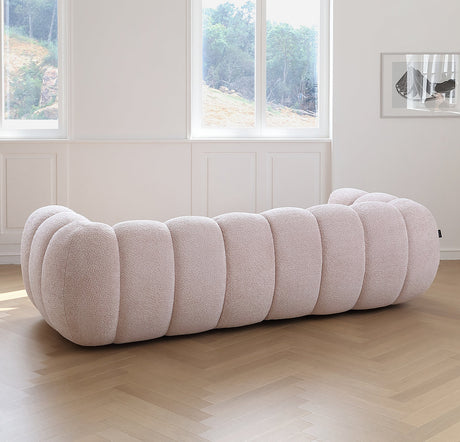 MOYU Elowen Creamy Style Marshmallow Small Apartment Sofa from MOYU