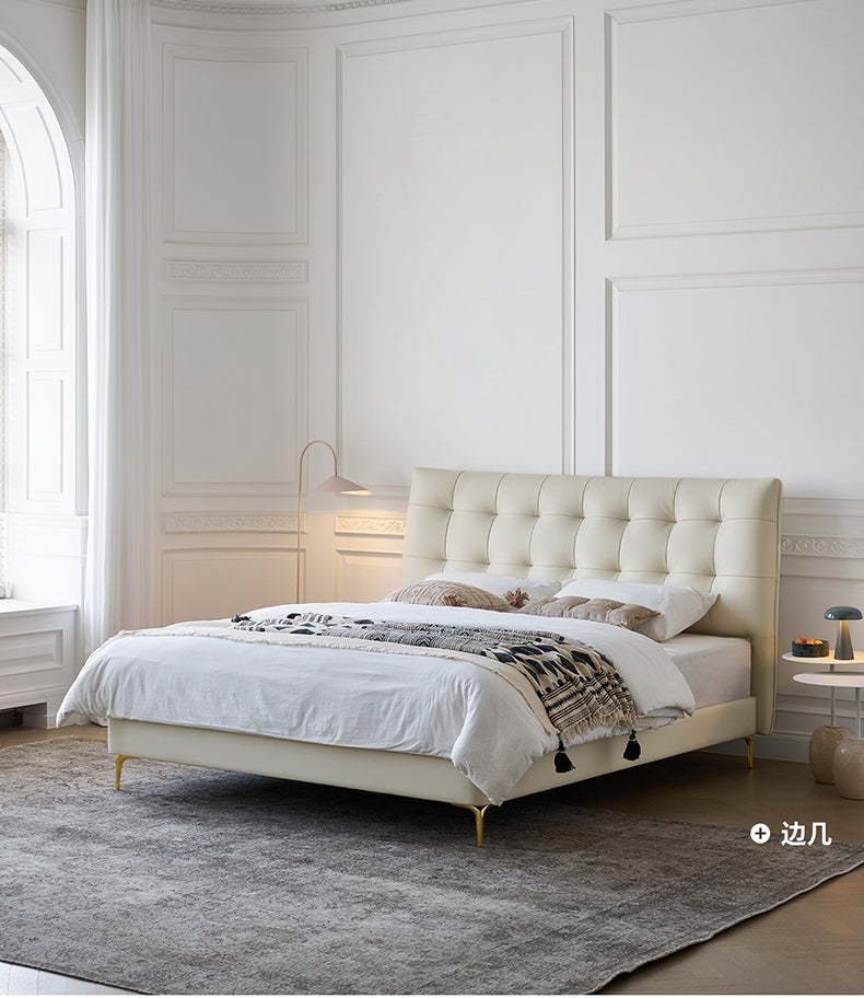 MOYU Elowen Luxurious Modern Leather Bed from MOYU