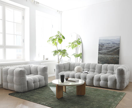 MOYU Elowen Plush Vintage Velvet Sofa from MOYU